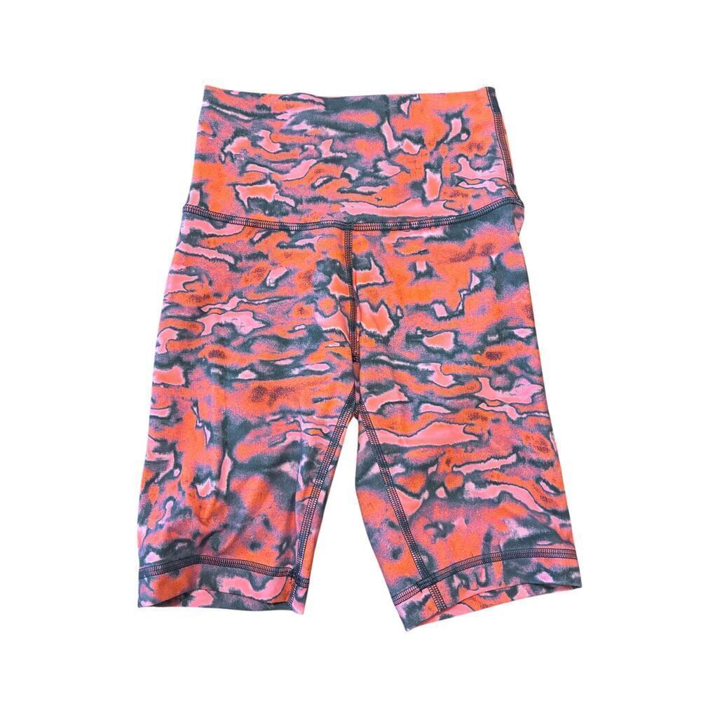 Lululemon Wunder Train High Rise Short 8" Chroma Clash Multi Size 2